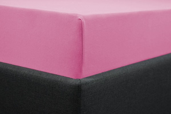Jersey Spannbettlaken 80x200 pink! Top Qualität