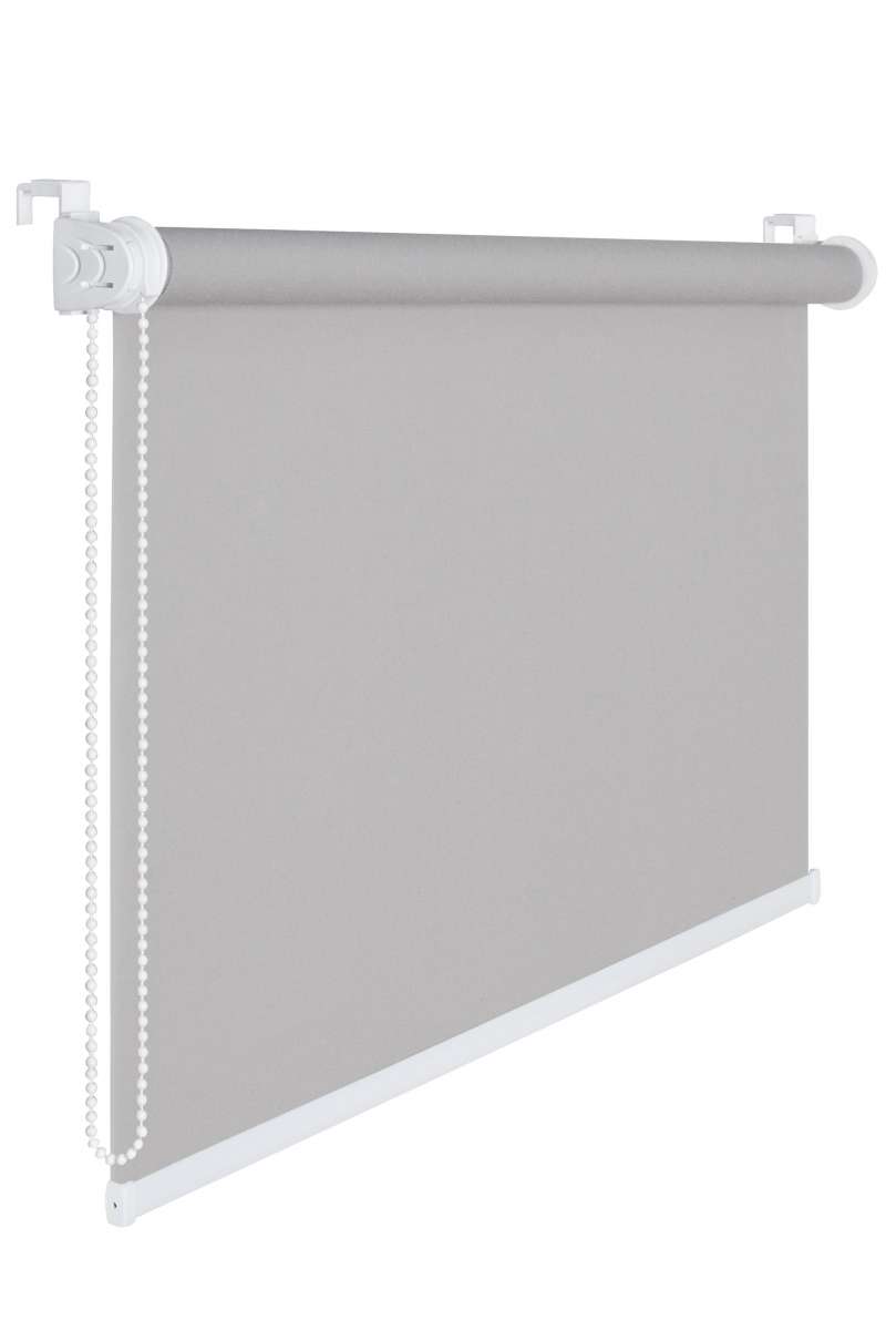 Fensterrollo 120 cm Breite 175 cm lang grau Verdunklung 50